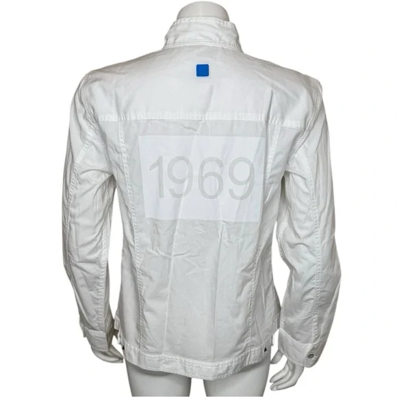 Gap x HFR Harlem’s Fashion Row Structured Shirt Jacket S Rich Fresh Snap White - Picture 6 of 13